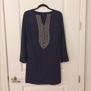 Nicole Miller Collection navy dress
